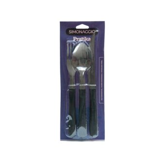 Jogo De Talher Pratika Siminaggio Preto 3Un