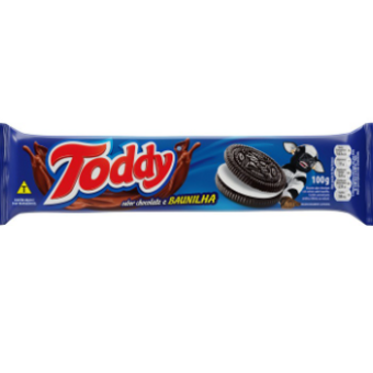 Biscoito Recheado Baunilha Toddy 100G  