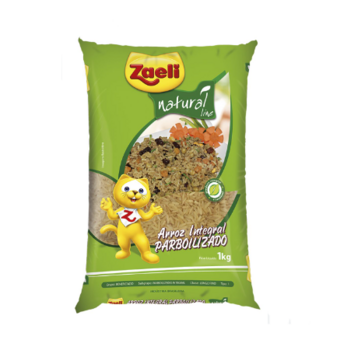 Arroz Parboilizado Integral Zaeli 1Kg  