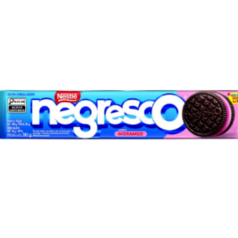 Biscoito Recheado Negresco Morango 90G