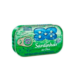 Sardinha 88 Óleo 125G  