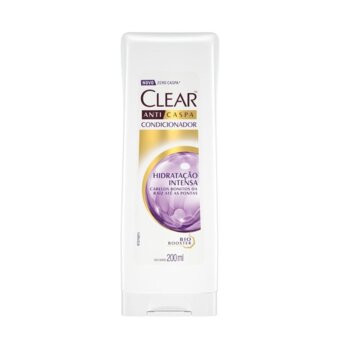 Condicionador Clear Anticaspa Hidratação Intensa 200Ml