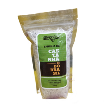 Farinha de Castanha Concentrada Miragina 280G 