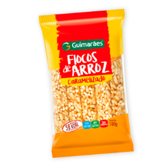 Flocos De Arroz Guimarães Caramelizado 100G 