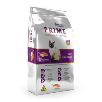 Ração Gato Barão Prime Castrados 1KG  