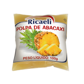 Polpa Fruta Ricaeli Abacaxi 100g