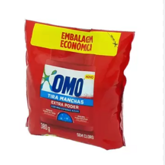 Tira Manchas Extra Poder Sem Cloro Omo Refil 380G