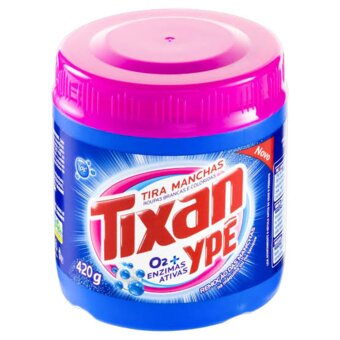 Tira Mancha Po Tixan Pote Brancas/Color 420g 