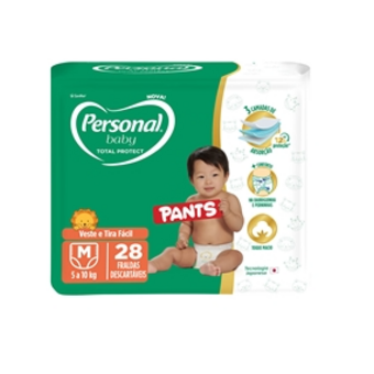 Fralda Descartavel Personal M 28un
