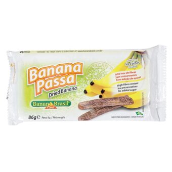 Banana Passas Banana Brasil 86G