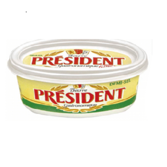 Manteiga President C/sal 200g