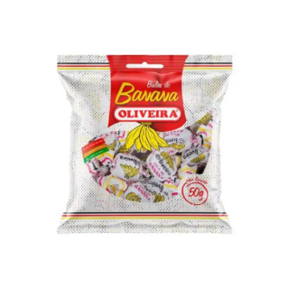 Bala Oliveira Banana 50g