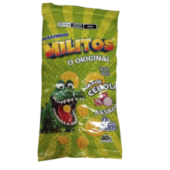 Salgadinho Militos Cebola 40g