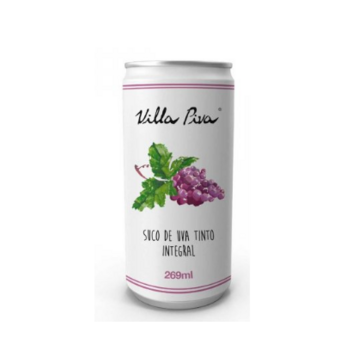 Suco Villa Piva Lata Uva 269ml