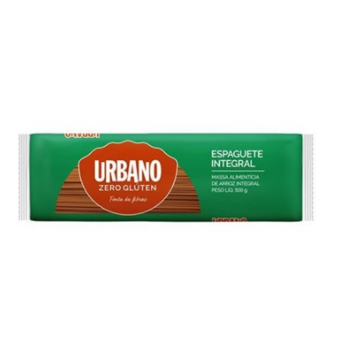 Macarrao Espaguete Arroz Urbano Integral S/gluten 500g