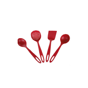 Conjunto Utensilio Tramontina 5pcs Abilit Vermelho