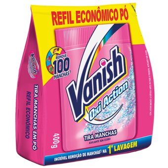 Tira Manchas Vanish Rosa Refil 400G