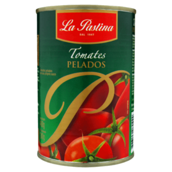Tomate Pelado Pomodori Lata 400G La Pastina