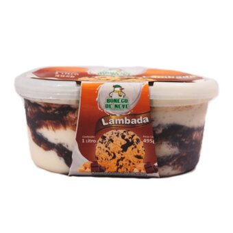 Sorvete Boneco De Neve Lambada 1 Litro