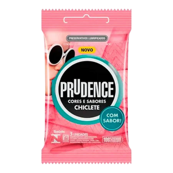 Preservativo Prudence Chiclete 3un
