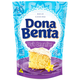 Mistura Para Bolo Dona Benta Baunilha 450G