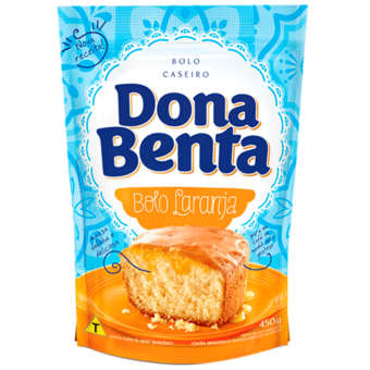 Mistura Para Bolo Dona Benta Laranja 450G