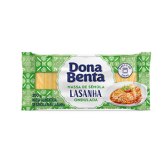 Macarrão Para Lasanha Dona Benta Pré Cozida Pacote 200G