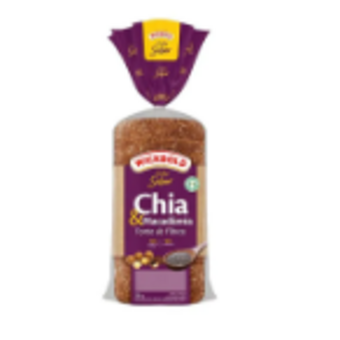 Pão Wickbold Grão Chia e Macadamia 350g