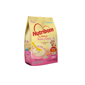 Mingau Nutribom Sachê Aveia e Arroz 180g