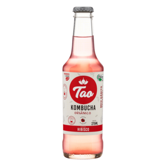 Kombucha Orgânico Basic Hibisco 275ml