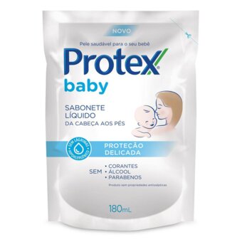Sabonete Liquido Protex Baby Proteção Delicada 180ml