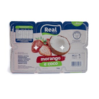 Bebida Láctea Real Morango E Coco 540G
