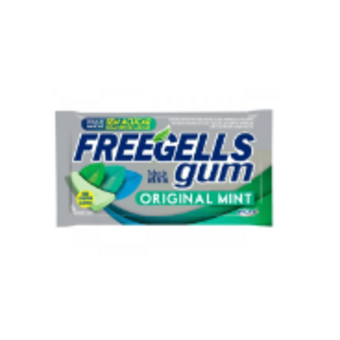 Chiclete Freegells Gum Original Mint 8g