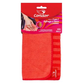 Pano Microfibra Condor Esfrega/Seca