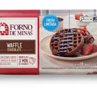 Waffle Forno de Minas Chocolate 280g