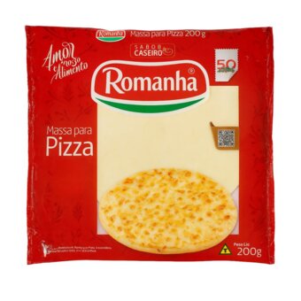 Massa Pizza Romanha Caseira 200g