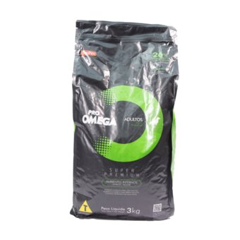 Ração Adultos Pro Omega Raça Pequena 3Kg