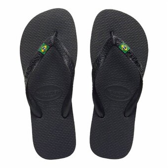 Sandalia Havaianas Brasil Preta 37