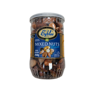 Mix Nuts Byblos Pet Torrado Salgado 250g 
