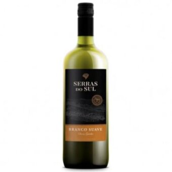 Vinho Nacional Serras do Sul Branco Suave 750ml