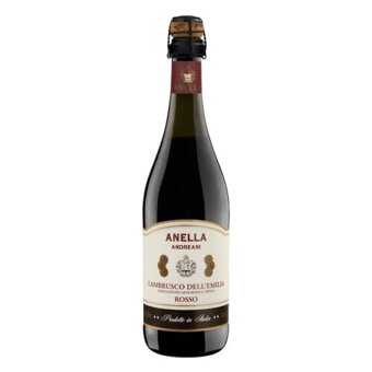 Vinho Italiano Lambrusco Anella Tinto Rosso 750ml