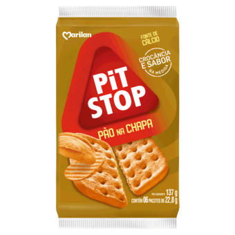 Biscoito Marilan Pit Stop Pao na Chapa 137g
