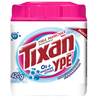 Tira Manchas Tixan Ypê Roupas Brancas Pote 420G
