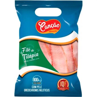 File Tilapia Cancao Congelado 800g