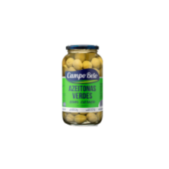 Azeitona Verde Campo Belo Vidro 500g