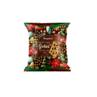 Panettone Romanato Gotas Chocolate 300g