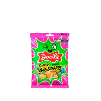 Bala Docile Super Azedinhos Piramide 80g