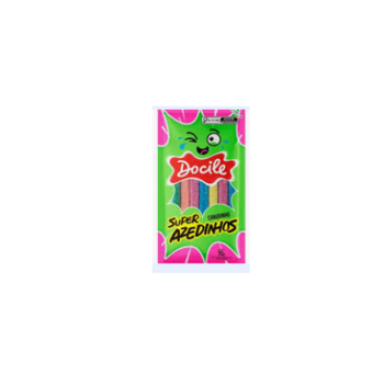 Bala Docile Canudinho Super Azedinhos 70g