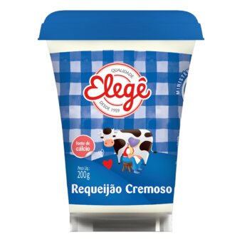 Requeijão Elegê Tradicional Cremoso Copo 200G