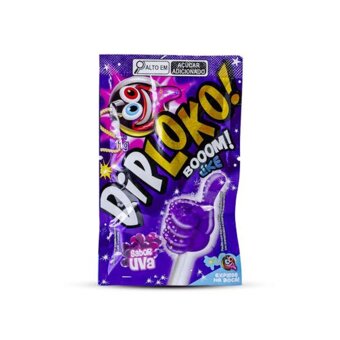 Pirulito Diploko Explosive Uva 11g